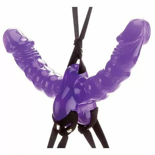 Fetish Fantasy Series Dubbele Strap-On Dildo -Realistische Dildo's Winkel 3386 00 9