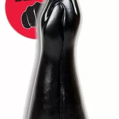 All Black Harry Fisting Dildo - 40 Cm-Zwart