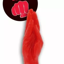All Black Frank Buttplug - 21 Cm-Rood