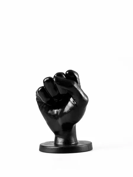 All Black Fist Plug M - Zwart 2 All Black Fist Plug M - Zwart - Afbeelding 2