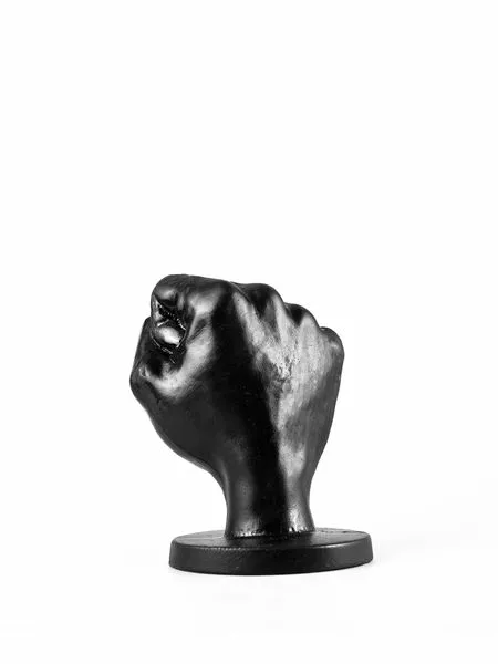 All Black Fist Plug M - Zwart 1 All Black Fist Plug M - Zwart