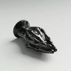 All Black Steroid Fisting Dildo Hail Mary - Zwart