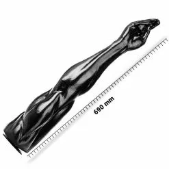 Deep'r Mega Muscle Vuist - Zwart 5 Deep'r Mega Muscle Vuist - Zwart -Realistische Dildo's Winkel deep r mega power muscle zwart afm