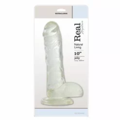 Toyz4lovers Transparante Dildo Real Rapture 25,5 Cm