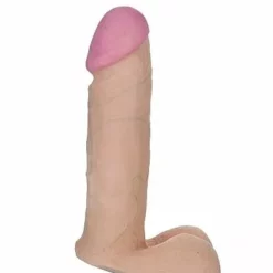 Doc Johnson Vac-U-Lock Realistische Dildo Huidskleur - 18 Cm